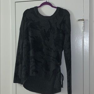 Vintage Havana sweater with braided detailing